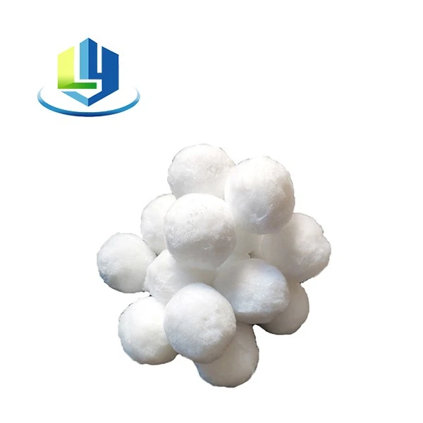Polyester filter ball