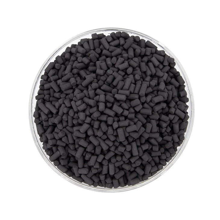 4mm Columnar Coconut Shell Activated Carbon Adsorbent CAS 64365-11-3