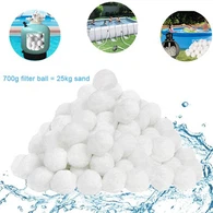 पूल 100 प्रतिशत पॉलिएस्टर फाइबर बॉल